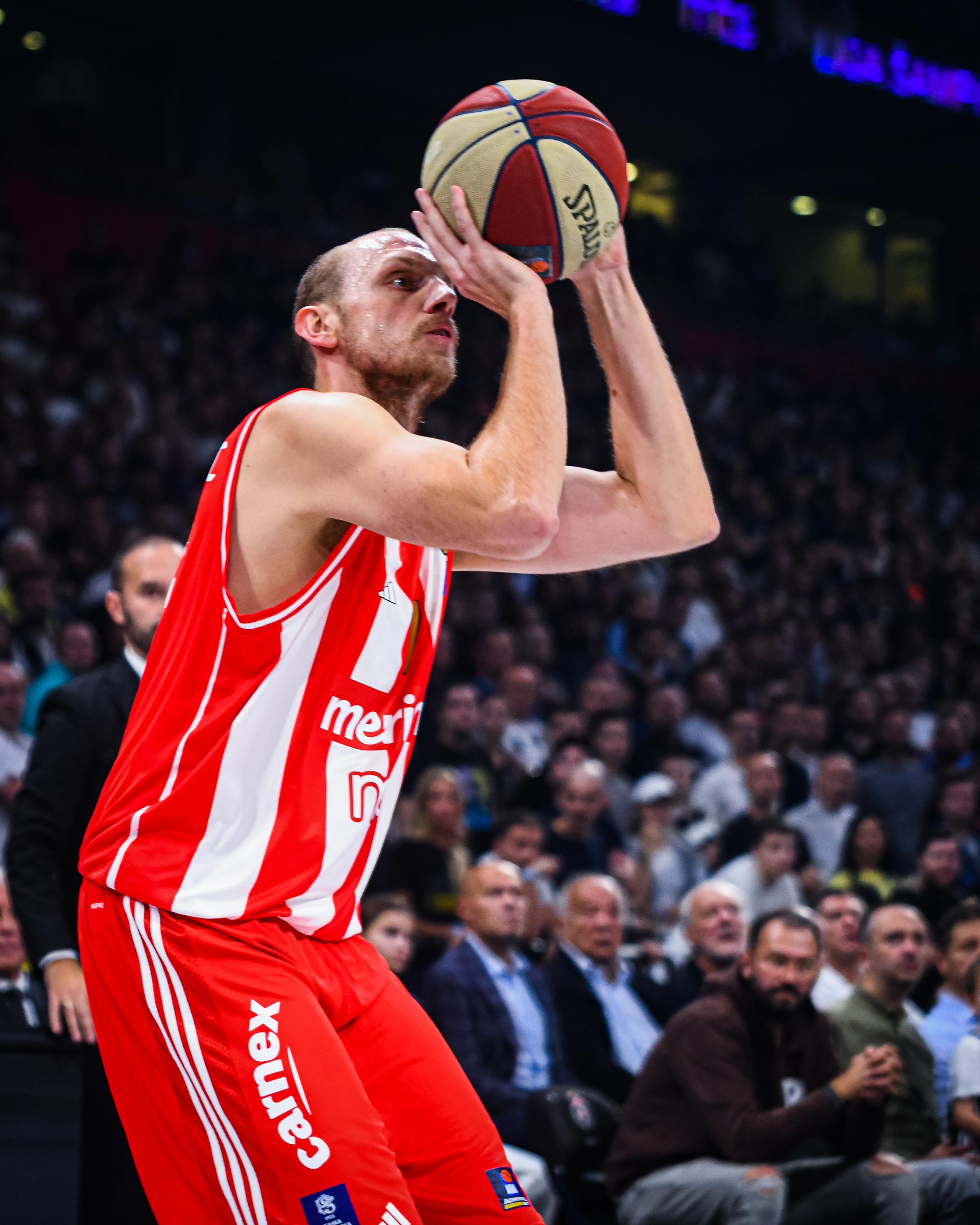 Dejan Davidovac u dresu Crvene zvezde